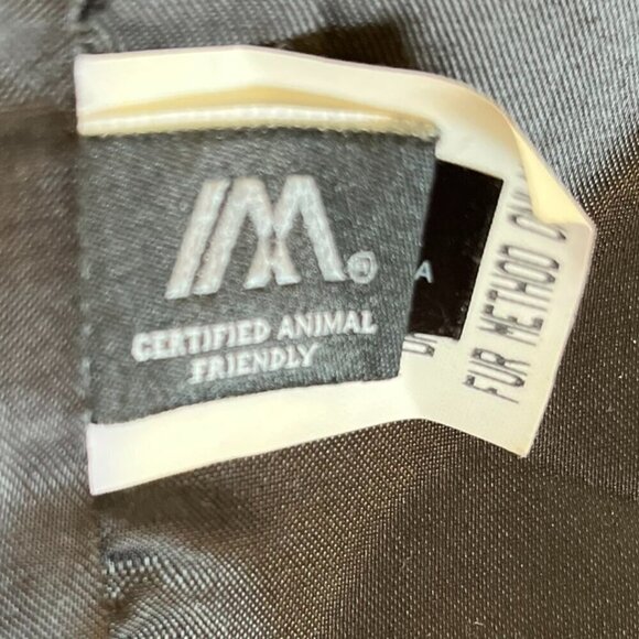 Imposter Signature Cool Mob-Wife Festival BoHo Faux-Fur Vest Sz xs - Picture 9 of 12